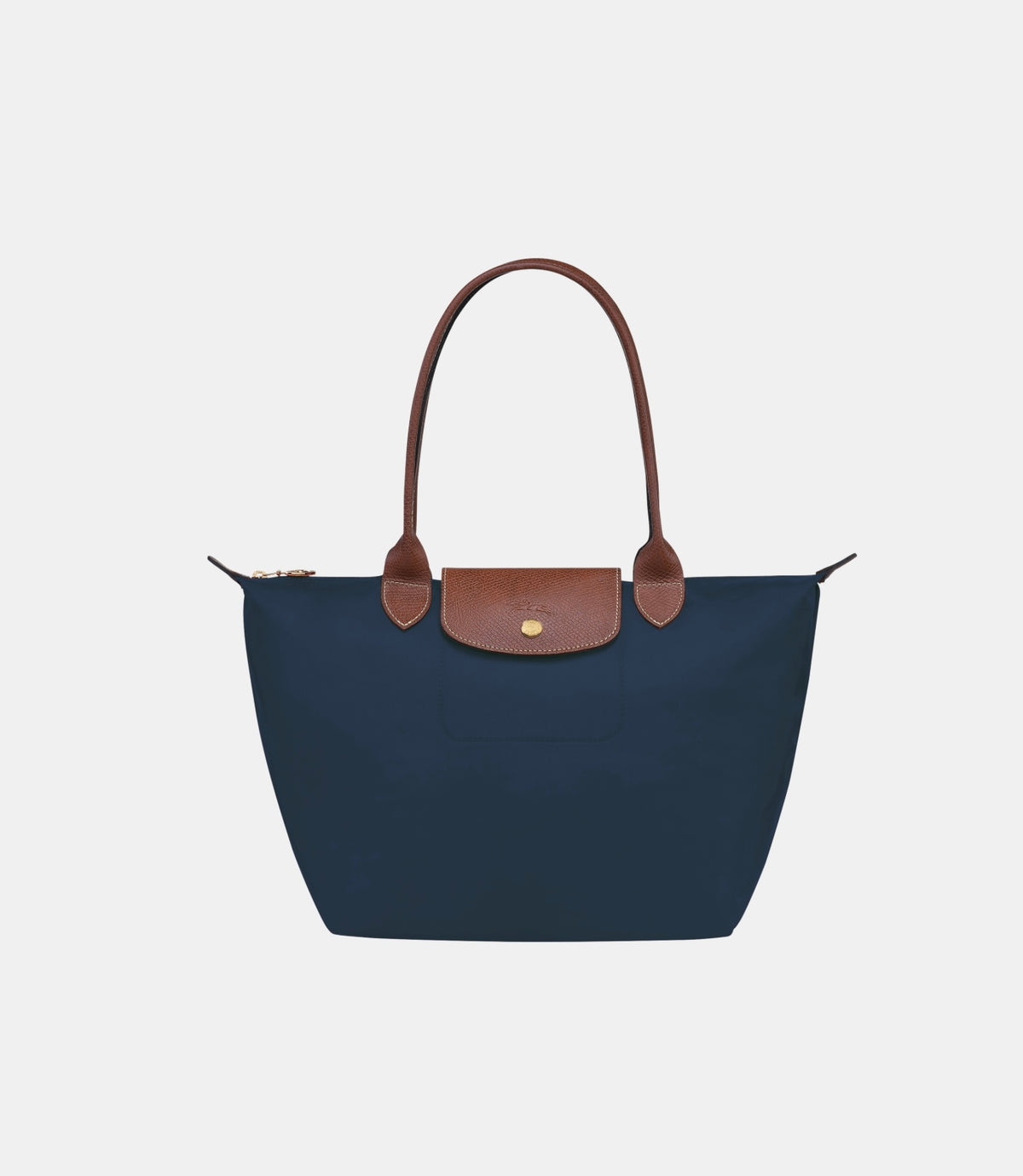 Longchamp Medium Long-Handle Tote – Navy