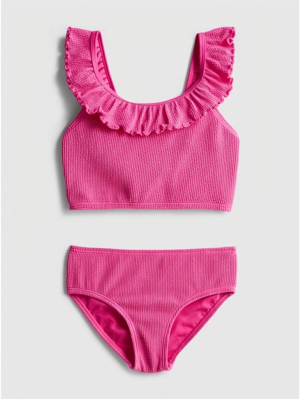 Pink High Waist Bikini