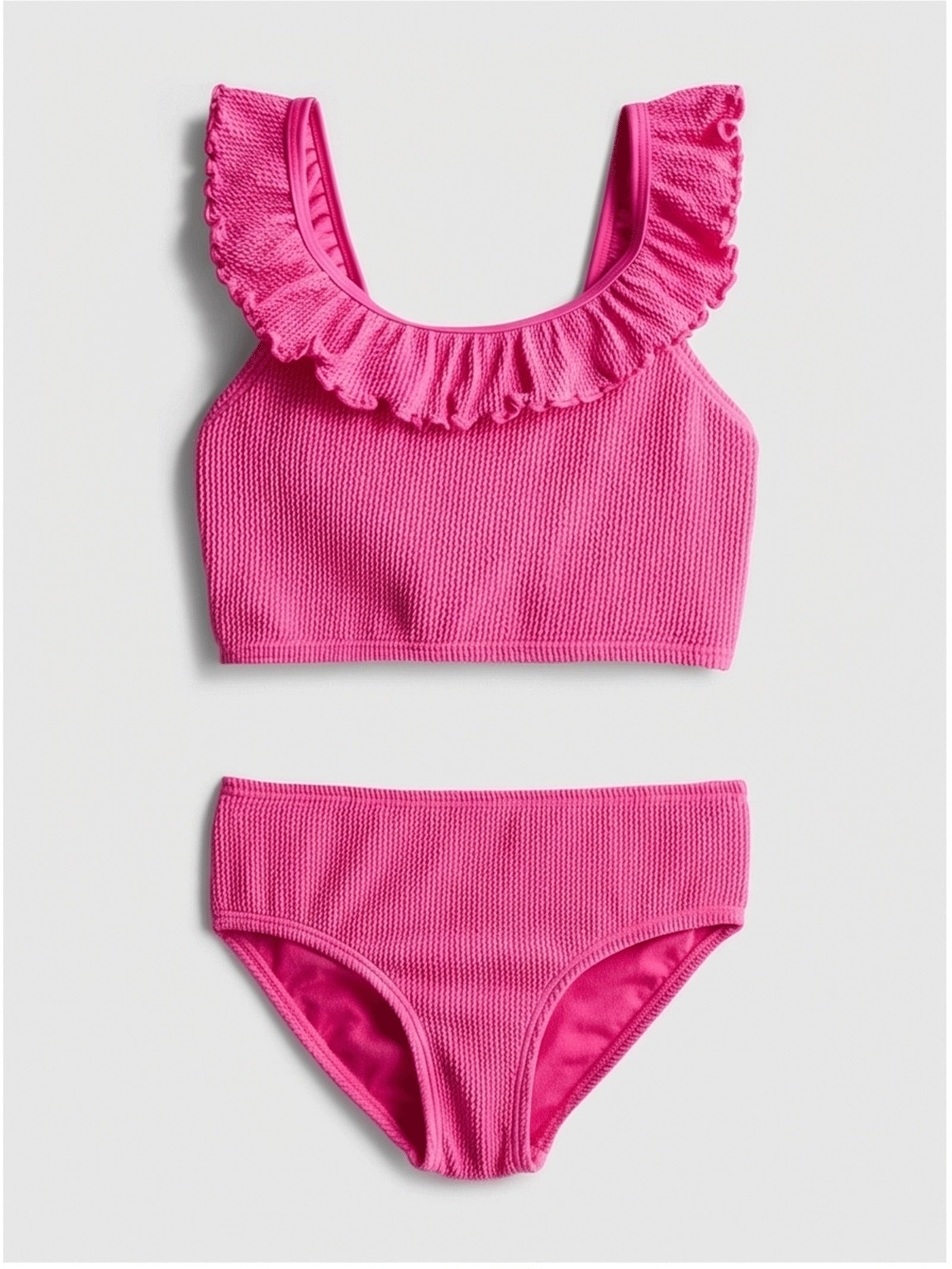 Pink High Waist Bikini