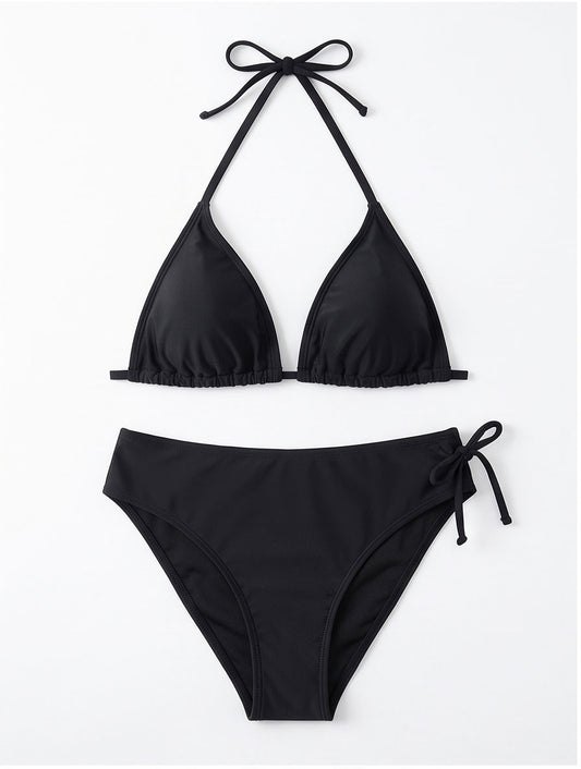 Black Halter Bikini