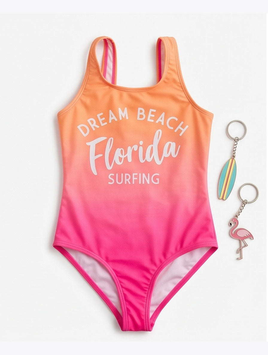 Girls' Florida Surfing Swimsuit