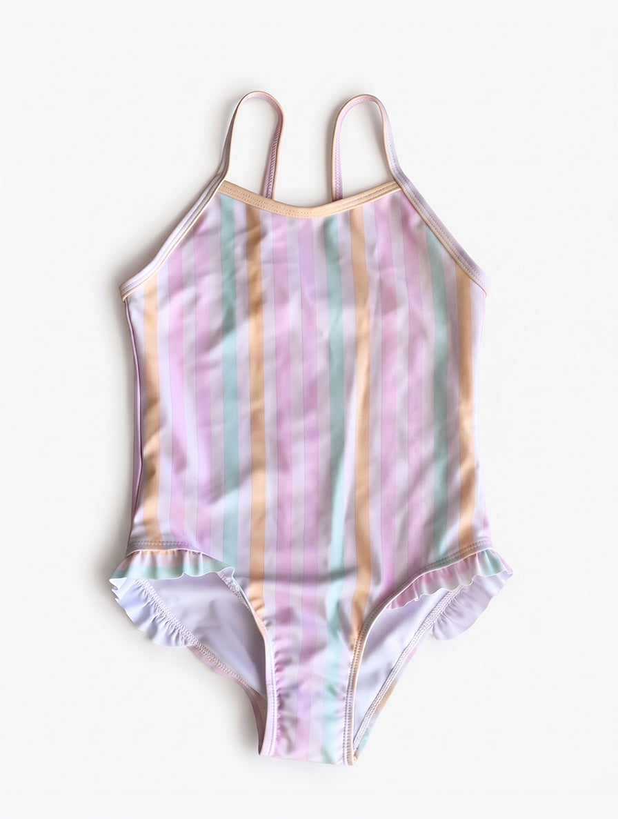 Girls' Pastel Swimsuit