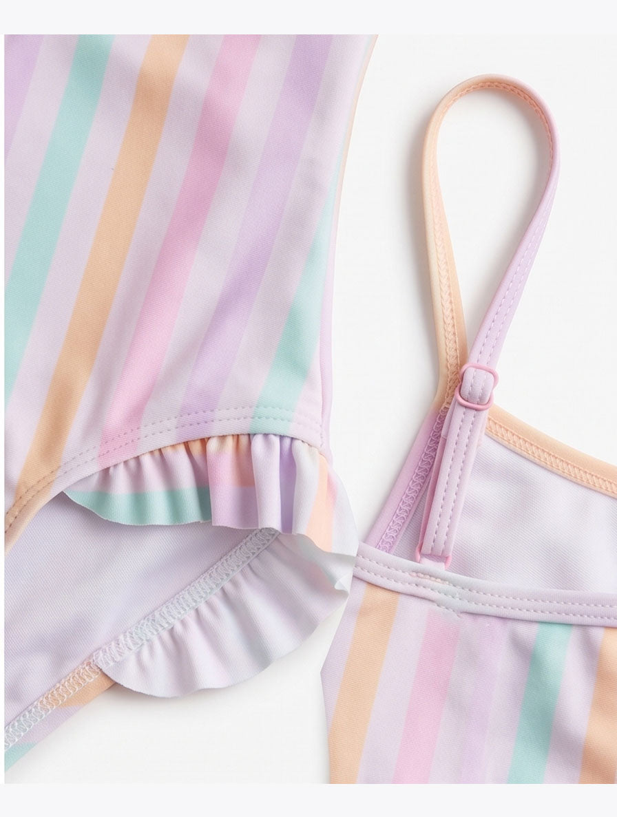 Girls' Pastel Swimsuit