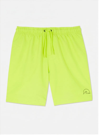 Neon Yellow Swim Shorts