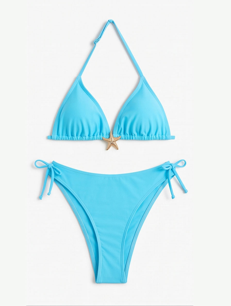 Aqua Starfish Bikini Set