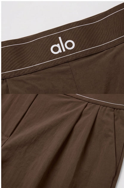 Alo Espresso Wide Leg Pants