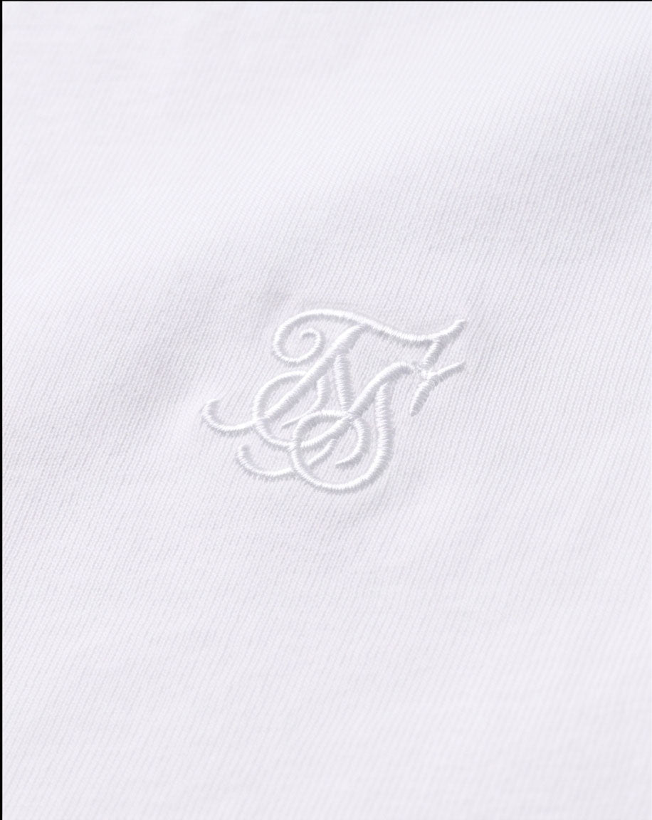 SikSilk white t-shirt
