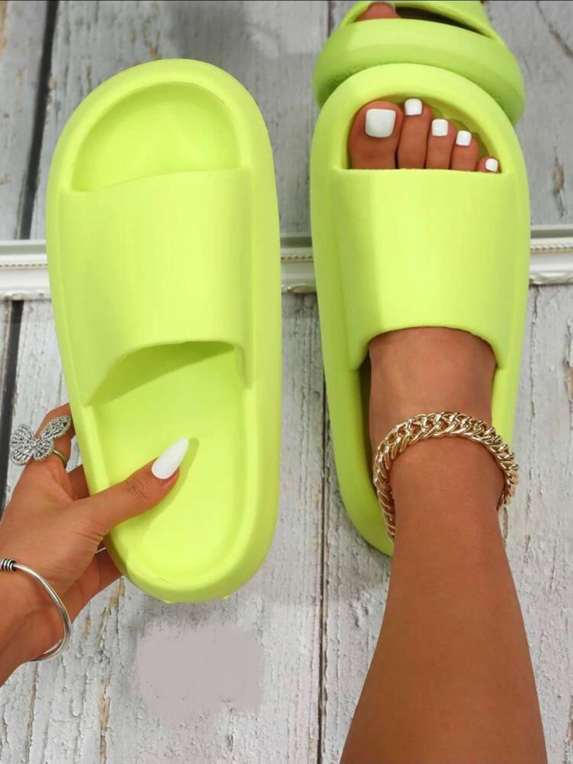 Shein Girls' Slider Sandals