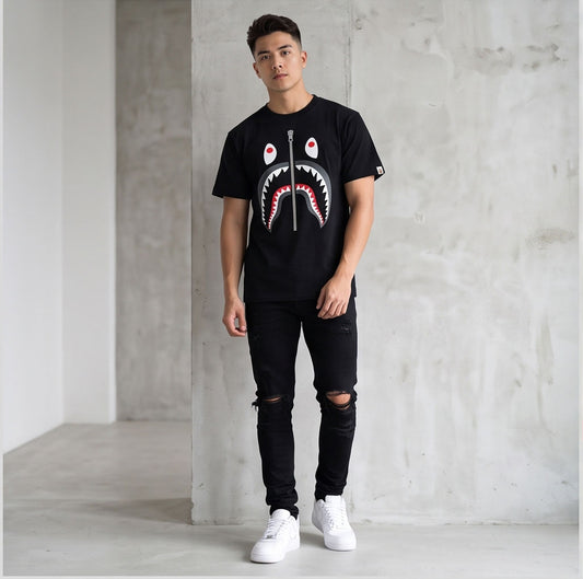 BAPE black t-shirt