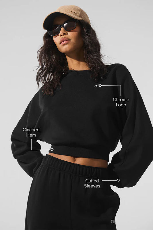 Alo Cropped Sweatshirt – Size M (Style 2)