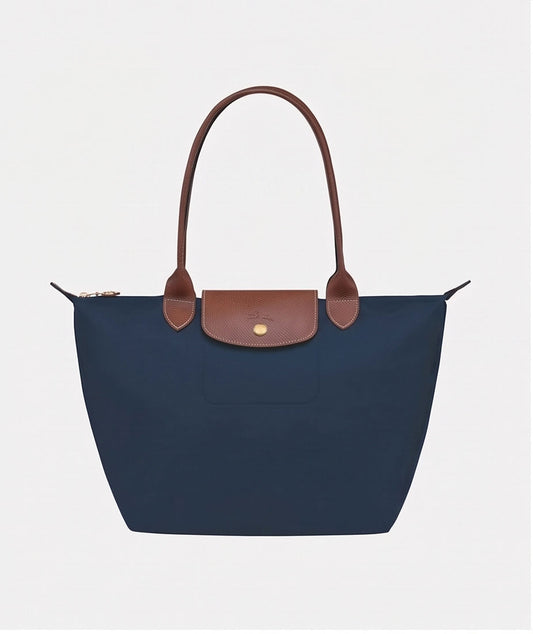 Longchamp Navy Tote Bag