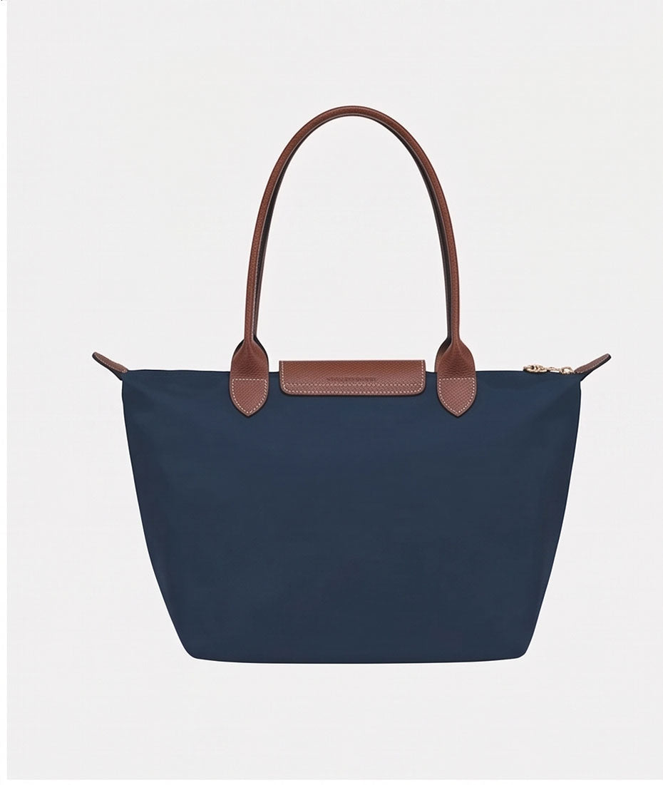 Longchamp Navy Tote Bag