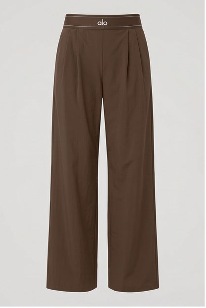 Alo Espresso Wide Leg Pants