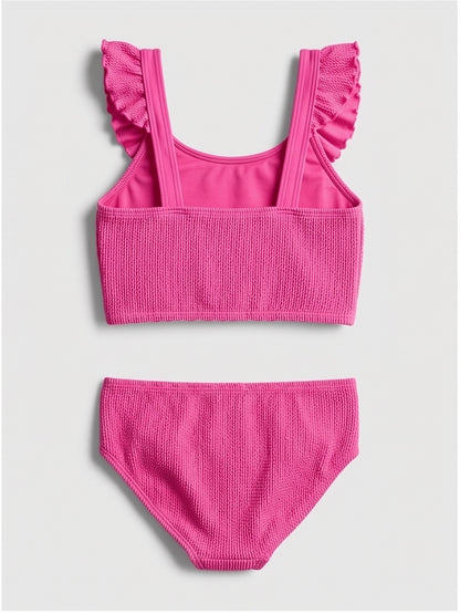 Title: Pink High Waist Bikini