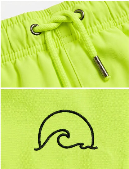 Neon Yellow Swim Shorts