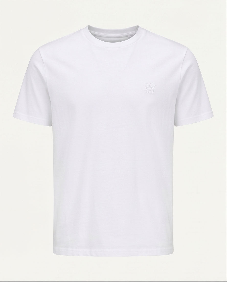 SikSilk white t-shirt