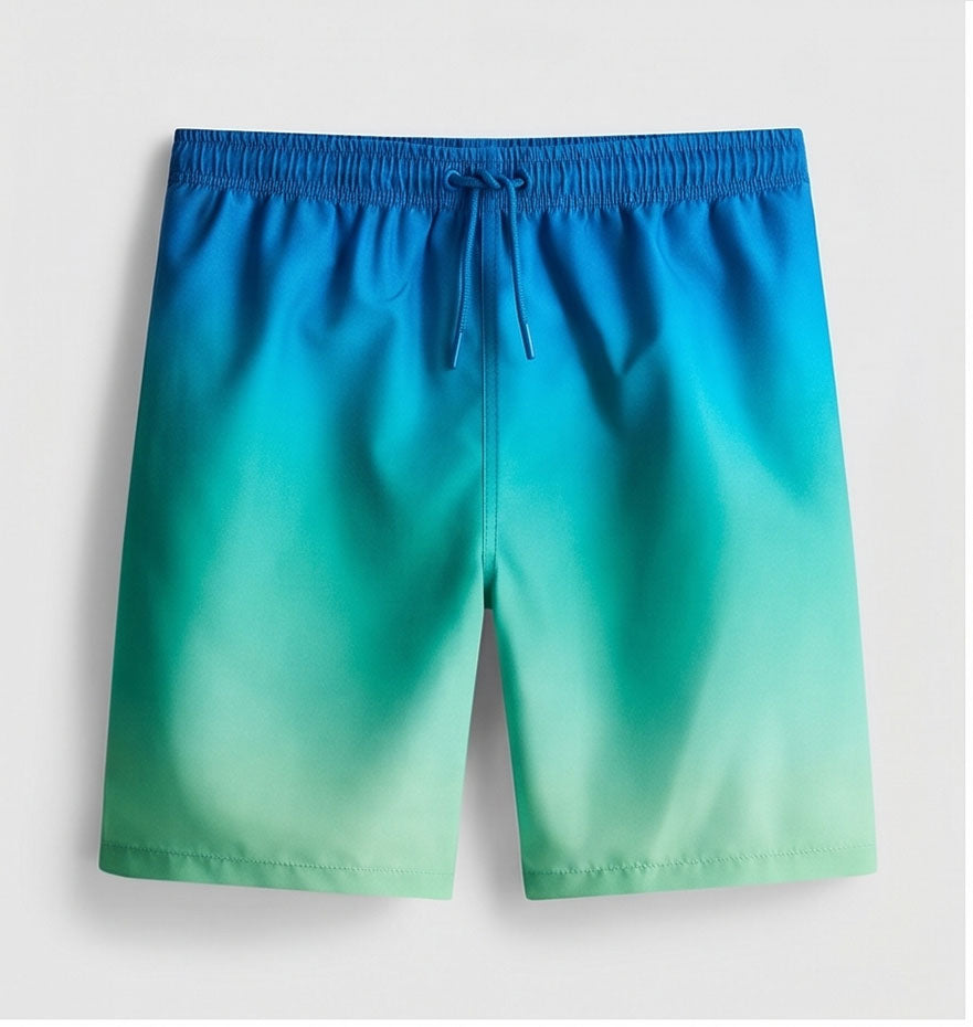 Blue & Green Shorts