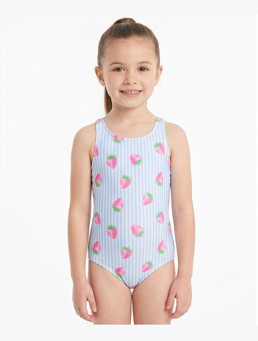 Girls' Strawberry Swimsuit