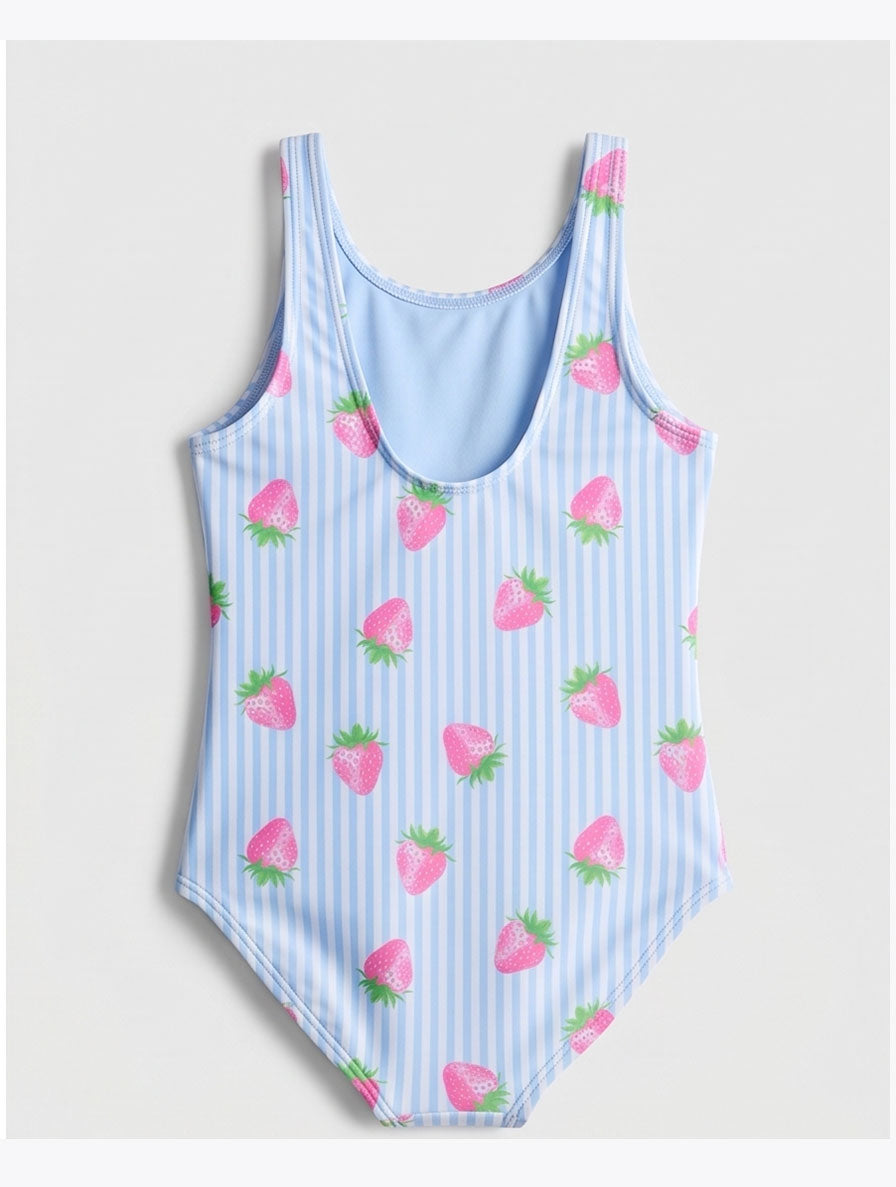 Girls' Strawberry Swimsuit
