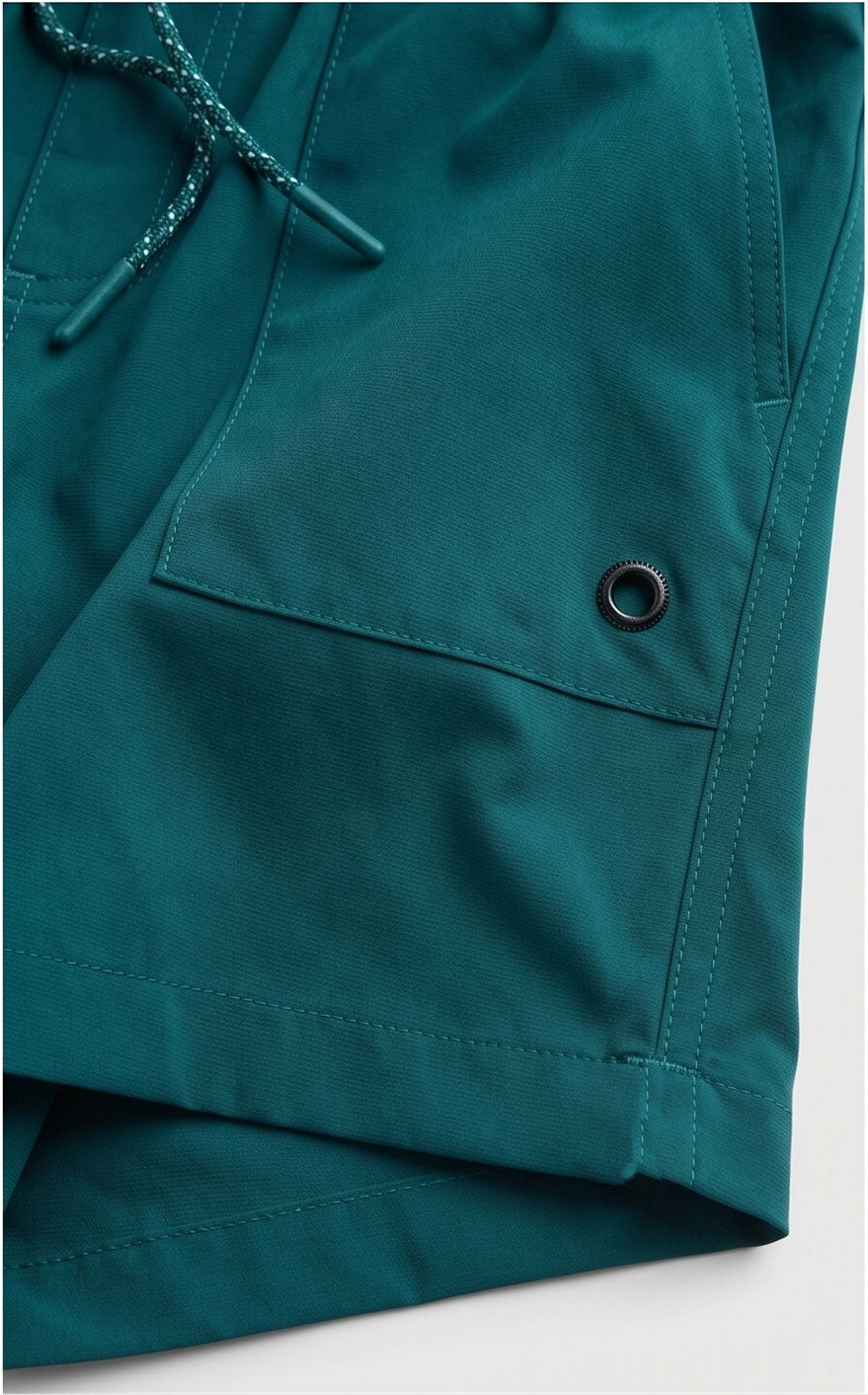 Dark Green Swim Shorts