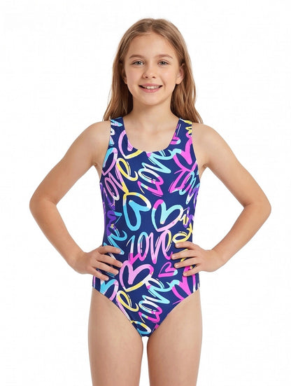 Title: Vibrant Love Swimsuit