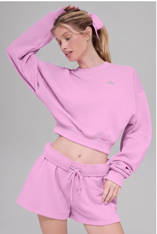 Alo Pink Sweatshirt