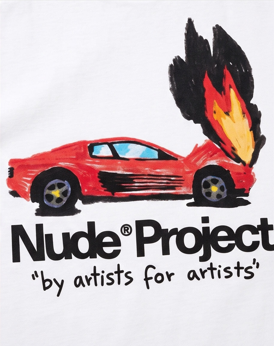 Nude Project white t-shirt