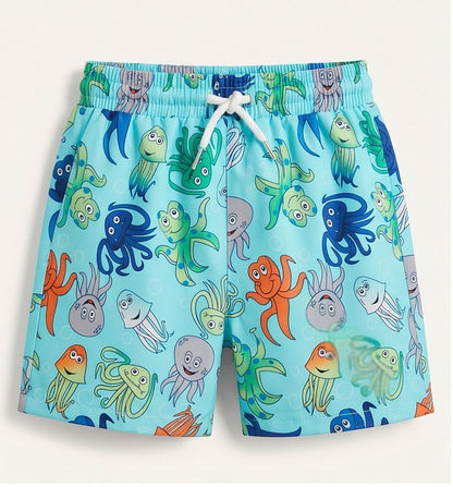 Cartoon Sea Creature Swim