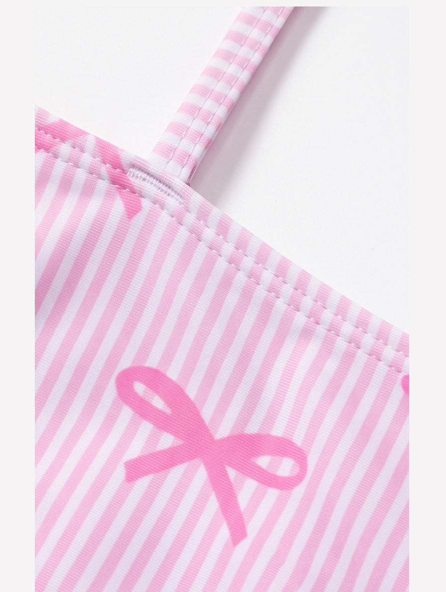 Pink Bow Swimsuit