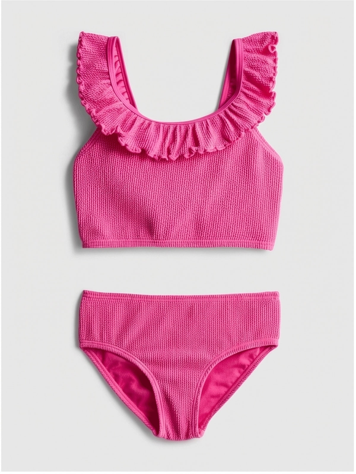 Title: Pink High Waist Bikini