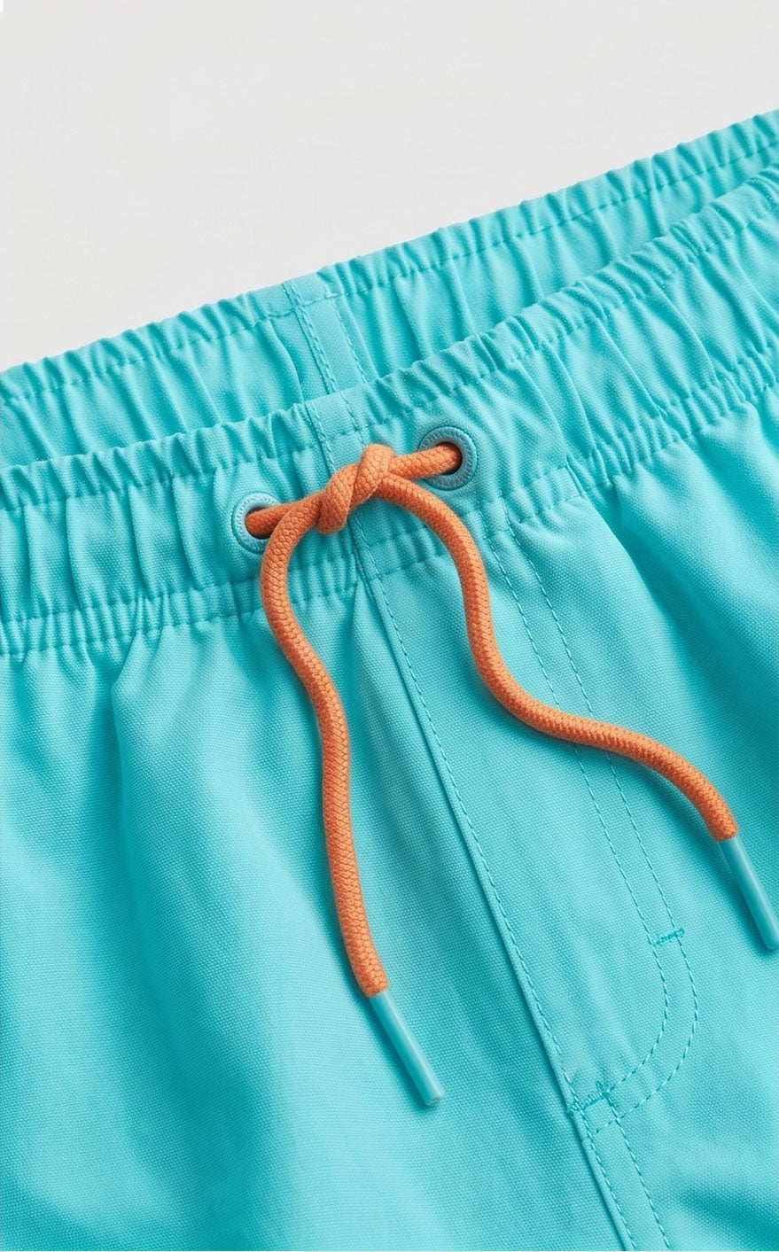Aqua Blue Swim Shorts