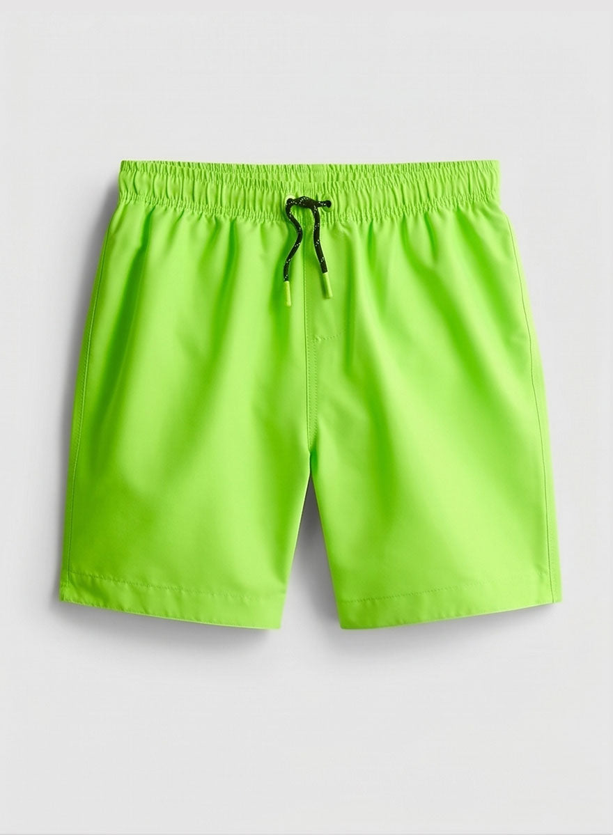 Neon Lime Swim Shorts
