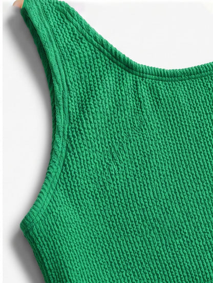 Title:  Girls' Green Swimsuit