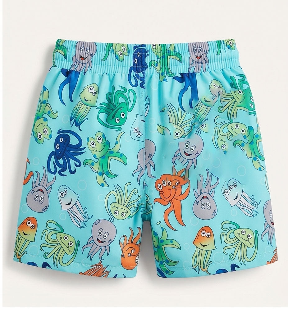 Cartoon Sea Creature Swim