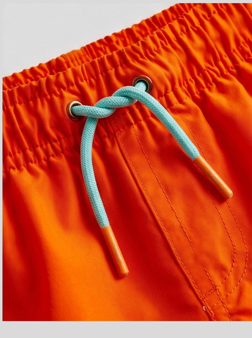 Orange Swim Shorts