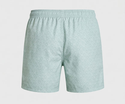 Mint green swim shorts