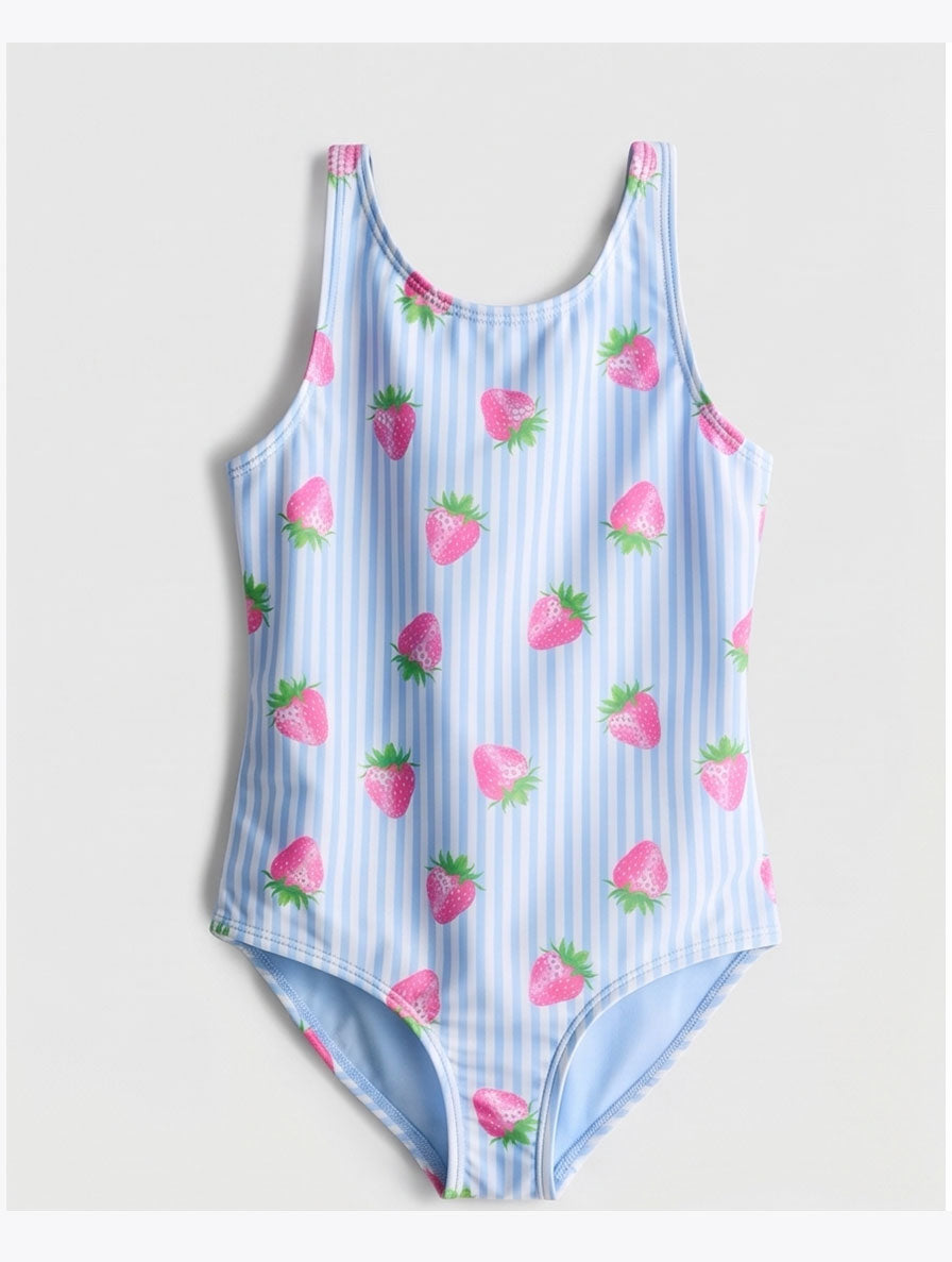 Girls' Strawberry Swimsuit