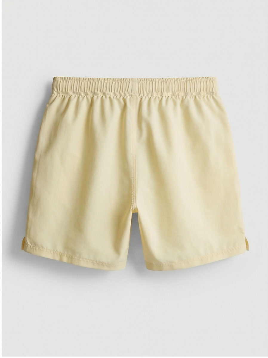 Pastel Yellow Swim Shorts