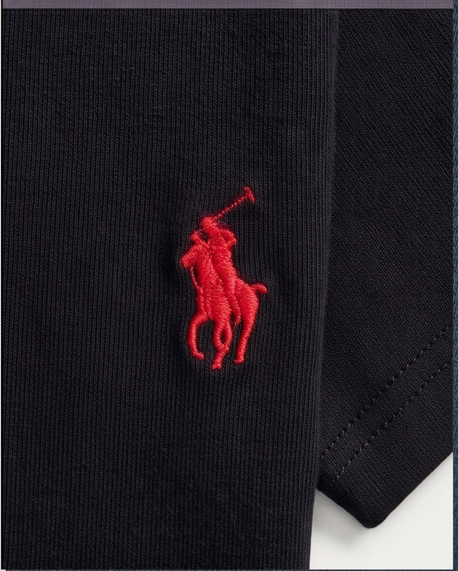 polo black t-shirt