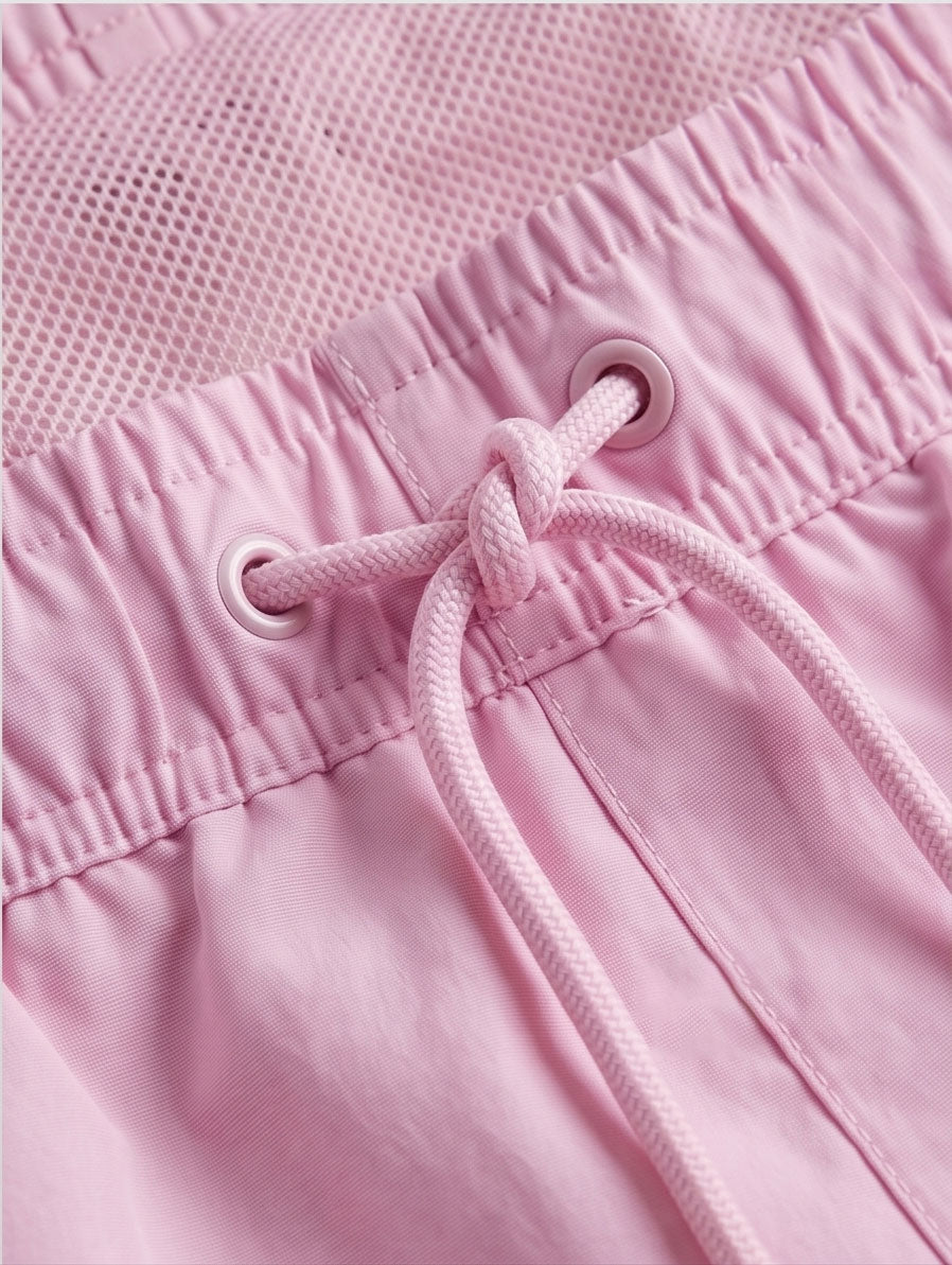 Classic Pink Swim Shorts