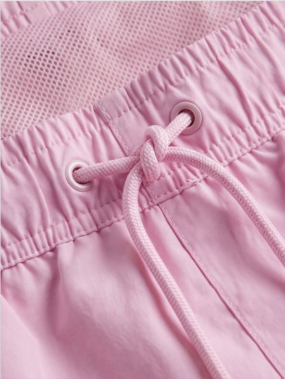 Classic Pink Swim Shorts