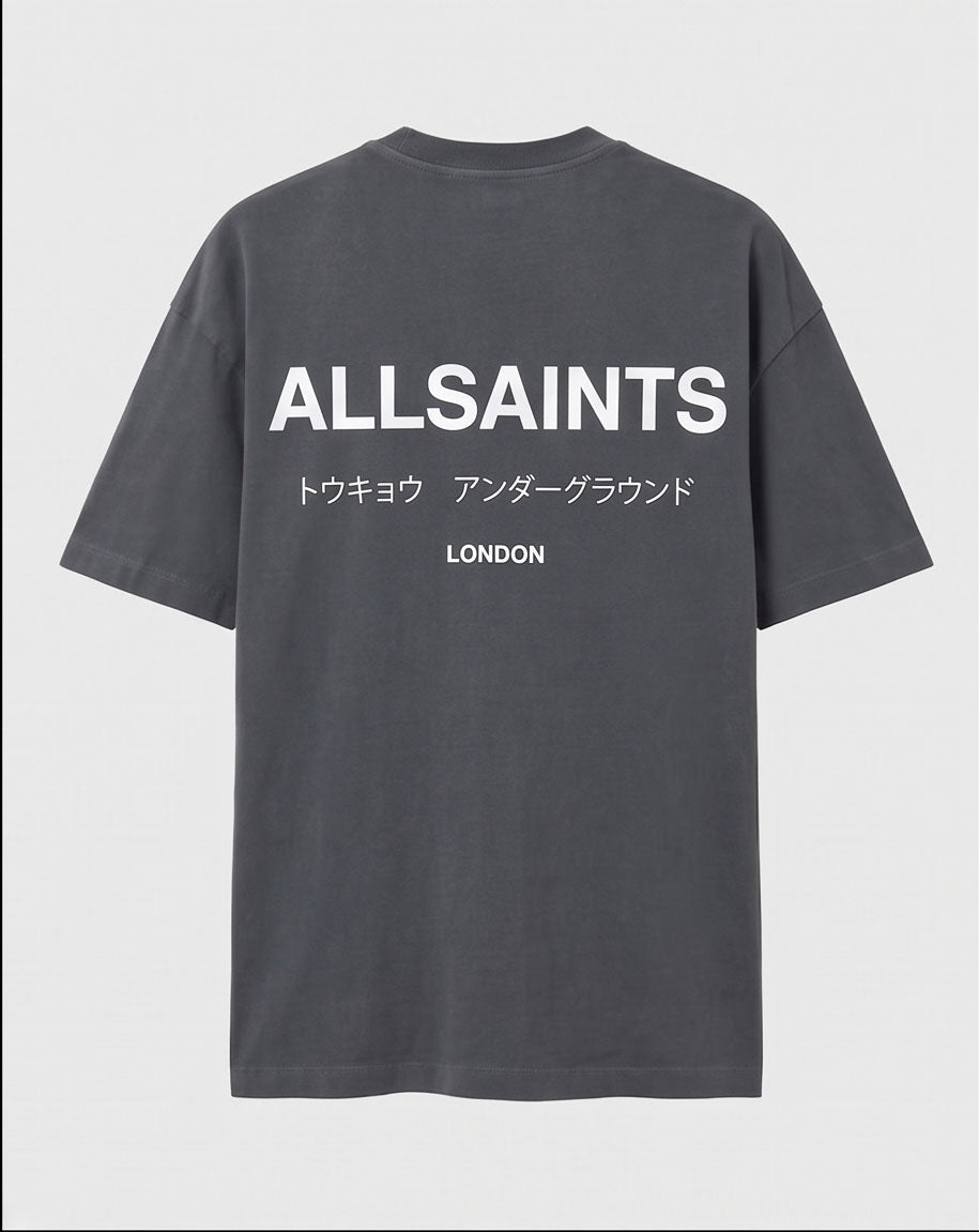 All Saints Grey T-Shirt