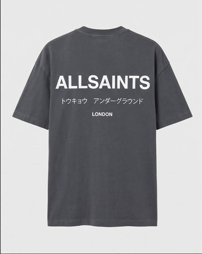 All Saints Grey T-Shirt