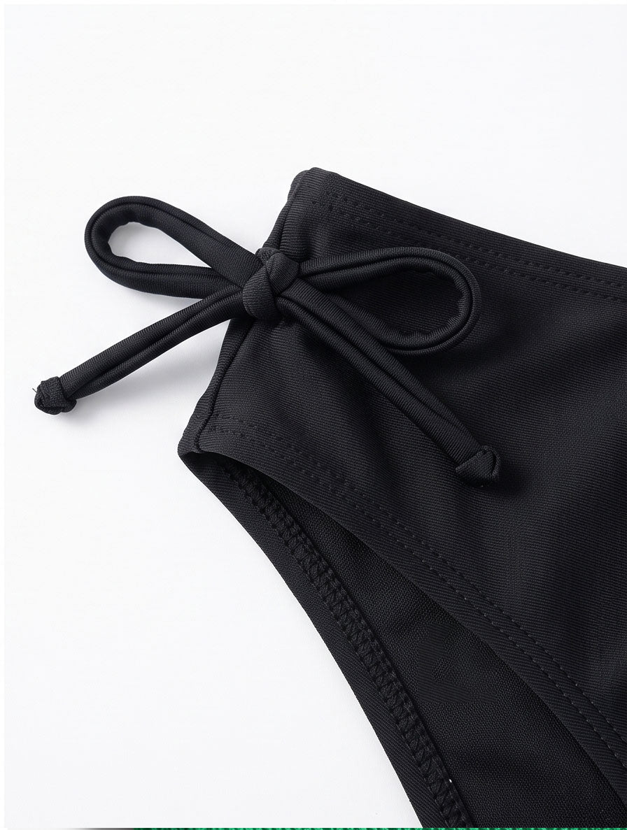 Title: Black Halter Bikini