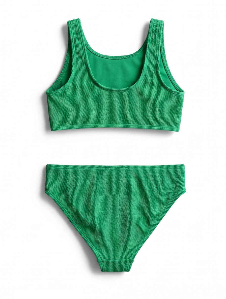 Title:  Girls' Green Swimsuit