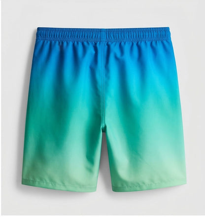 Blue & Green Shorts