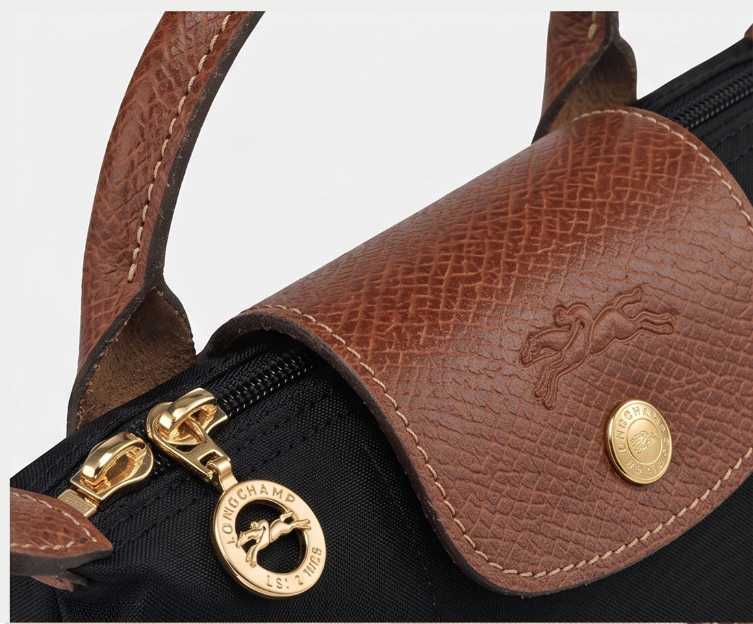 Longchamp Navy Mini Bag