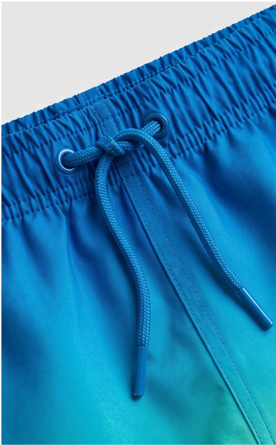 Blue & Green Shorts