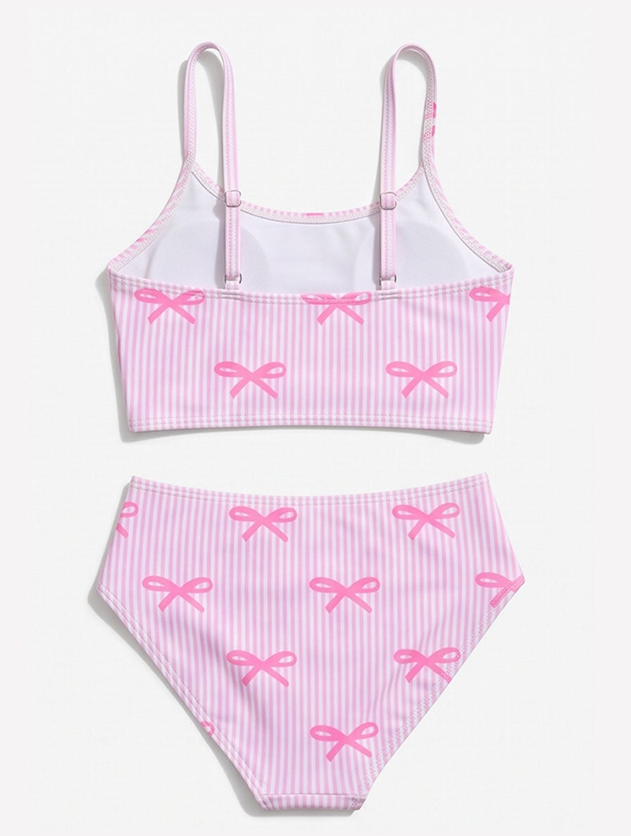 Pink Bow Swimsuit
